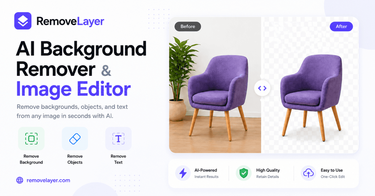 Free Online AI Background Remover & Image Editor preview 1