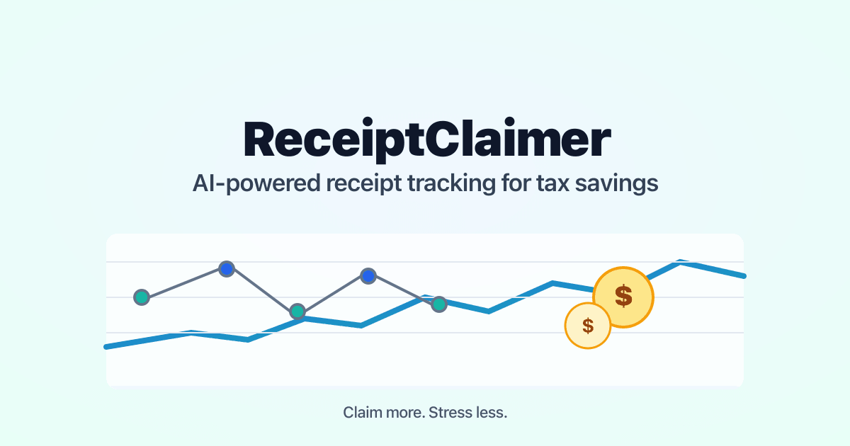 ReceiptClaimer — Automate Tax preview 1