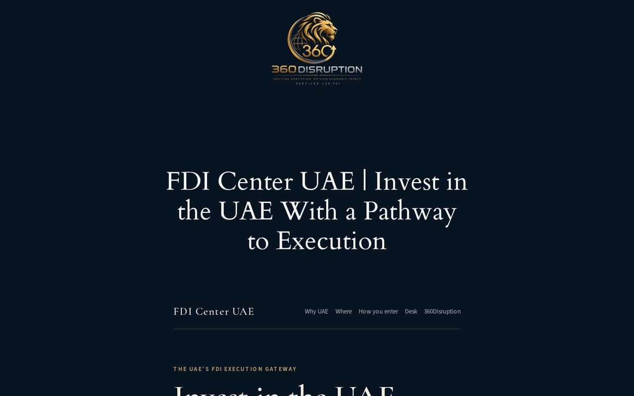 FDI Center UAE preview 1