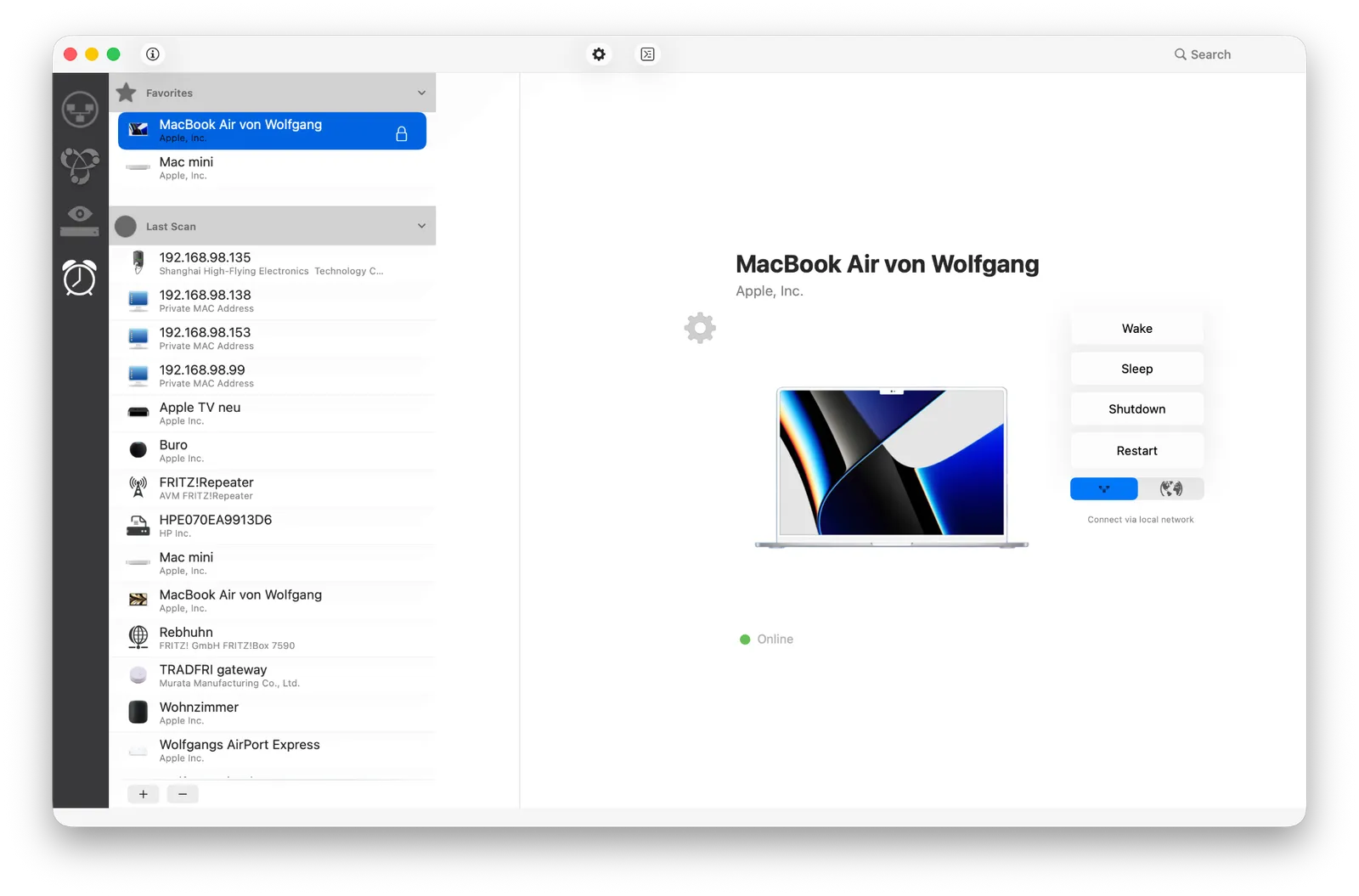 iNet - Network Scanner preview 3