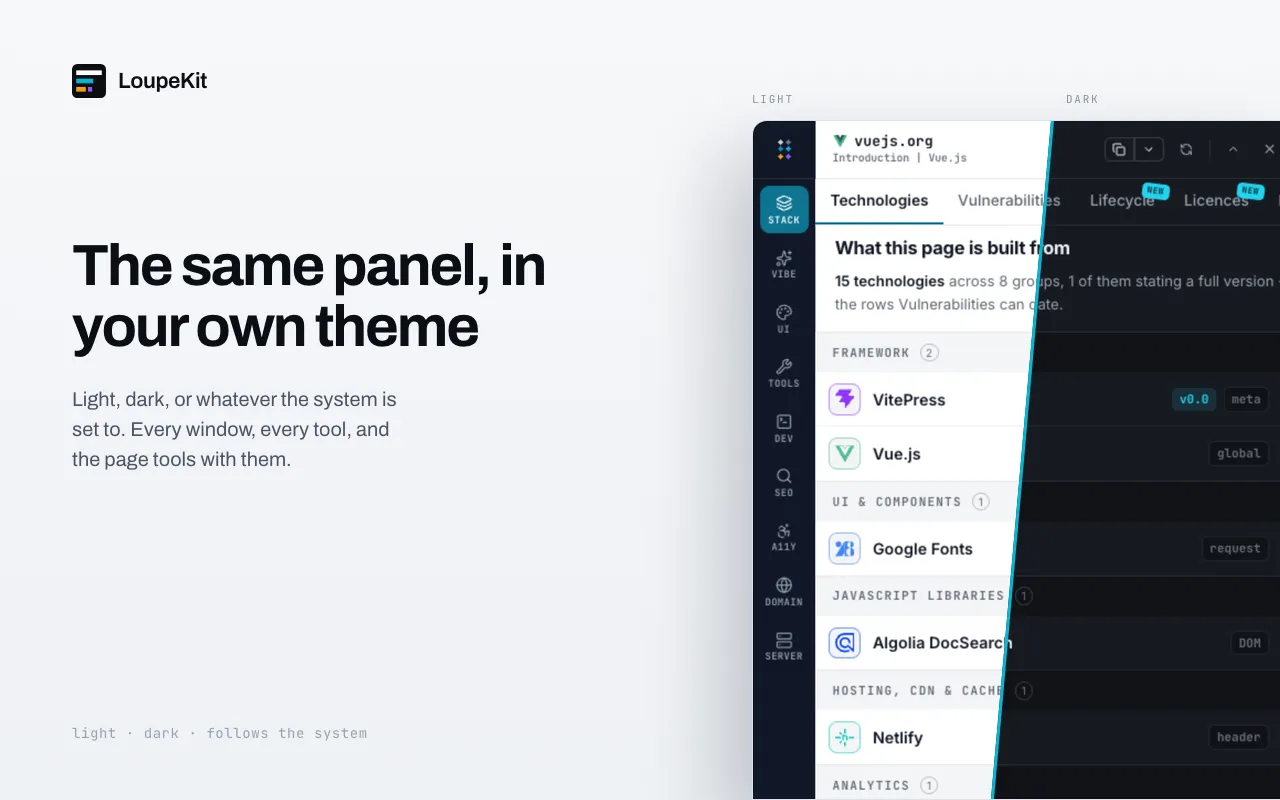 LoupeKit - read any page like you built it preview 4