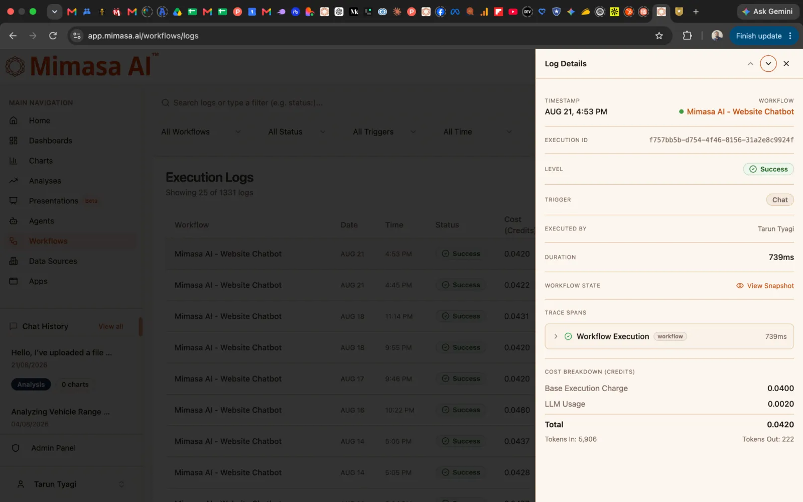 Mimasa AI — Agentic Automation Platform For Enterprises preview 5