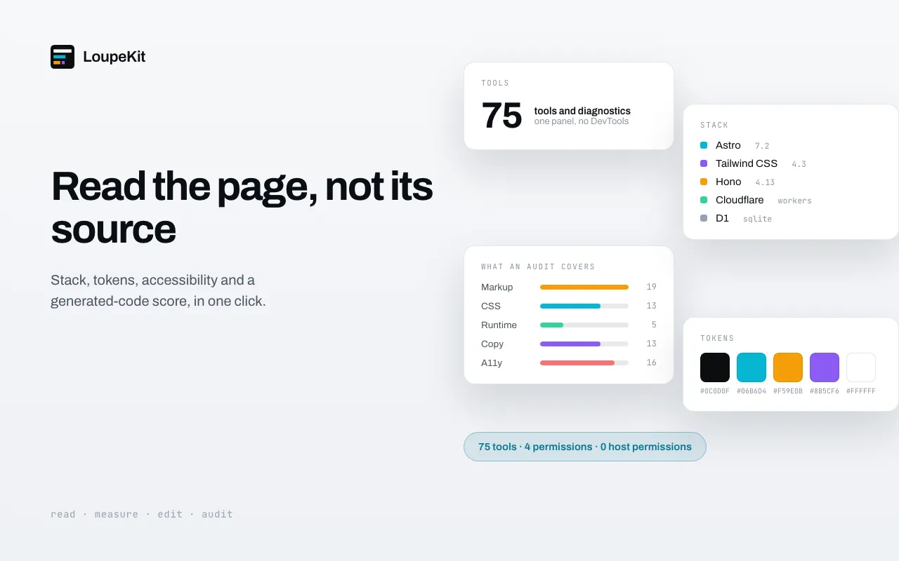LoupeKit - read any page like you built it preview 1