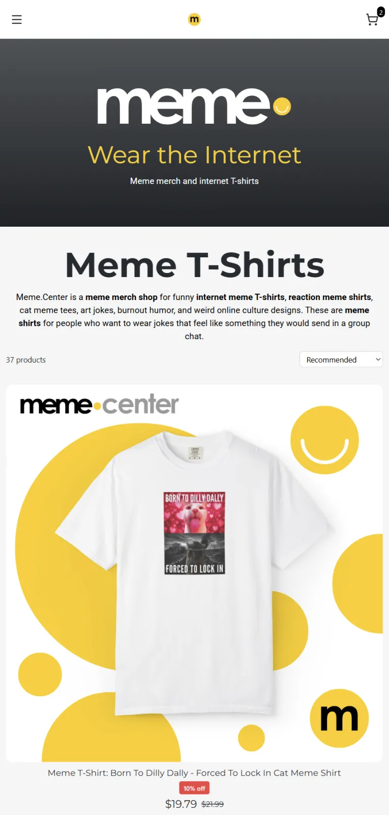 Meme.Center - Meme T-Shirts preview 2
