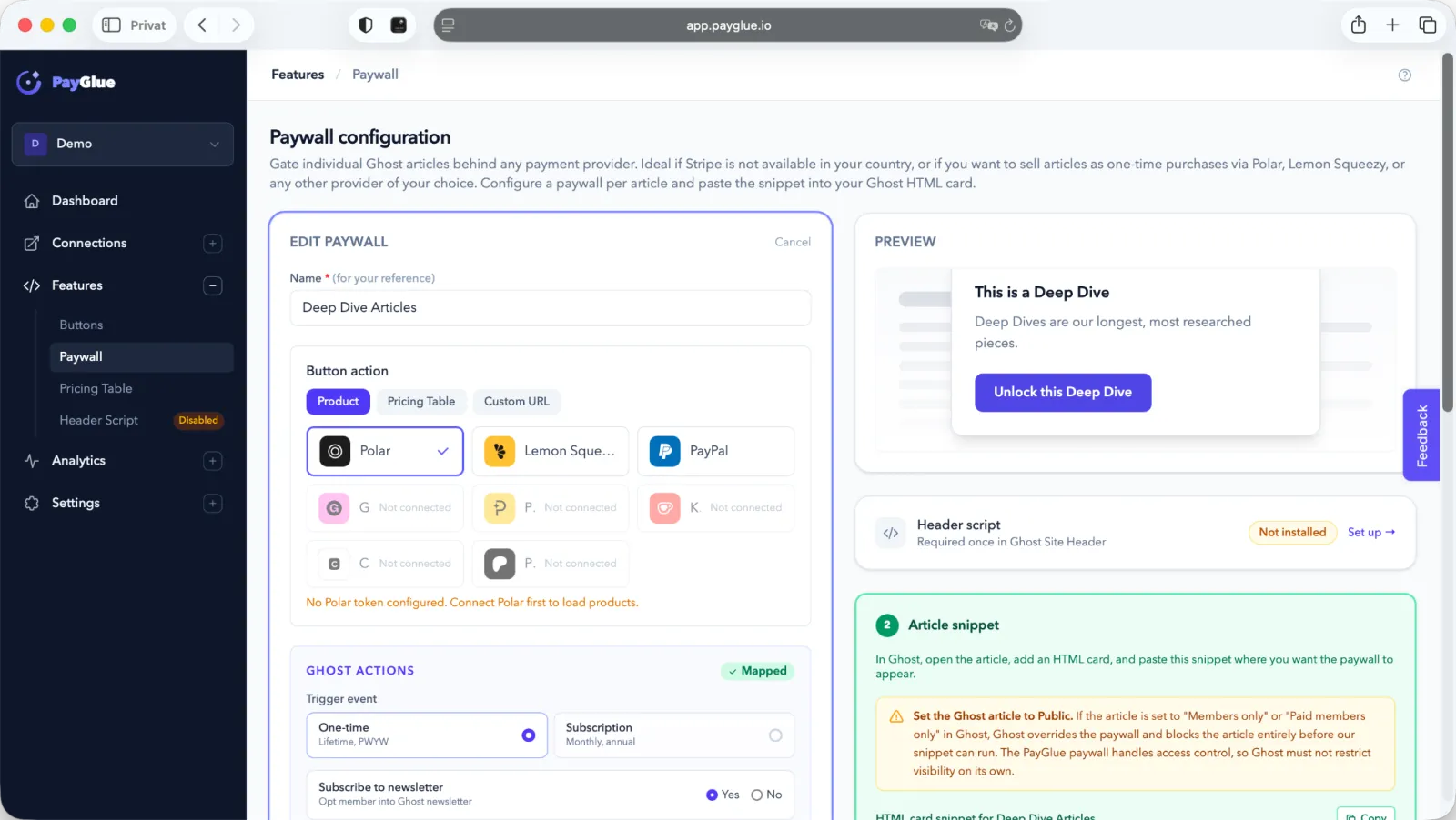 PayGlue preview 5