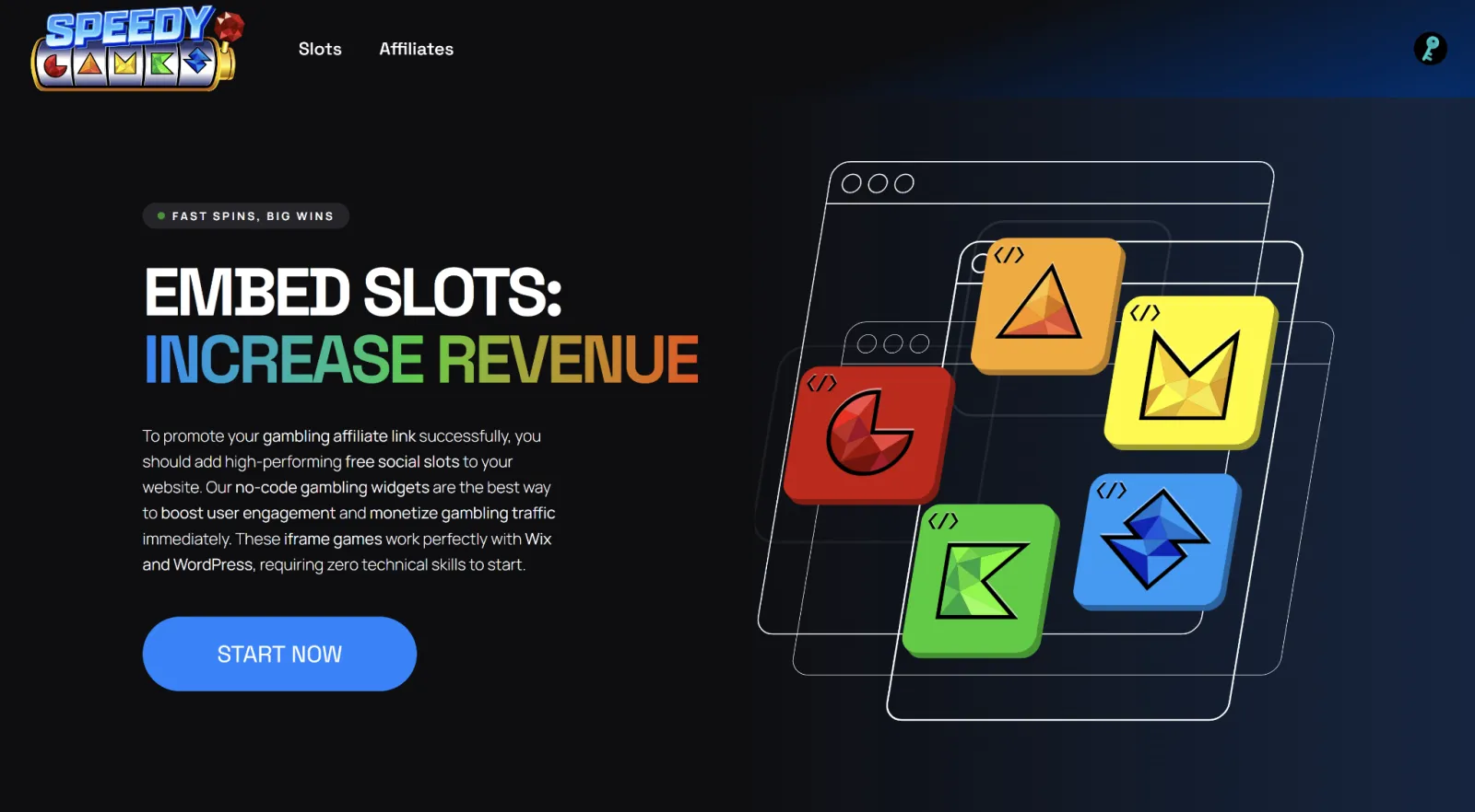 Speedy Games - No-Download Slots Widgets for Webmasters preview 2