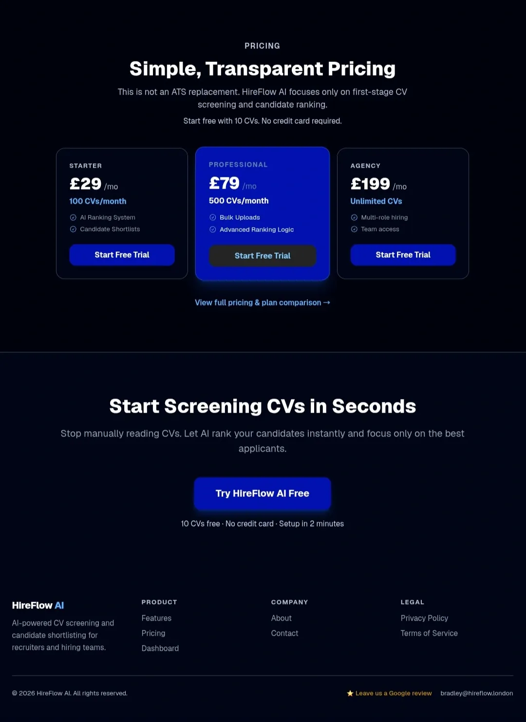 HireFlow AI | AI CV Screening preview 5