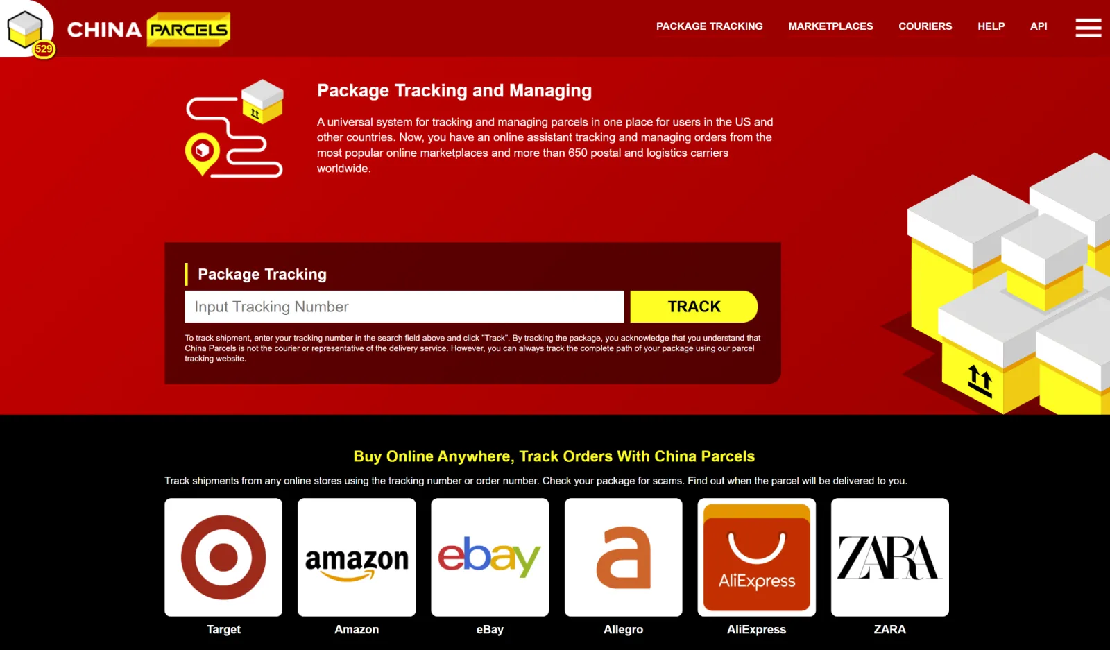 China Parcels - Universal Package Tracking & Management preview 1