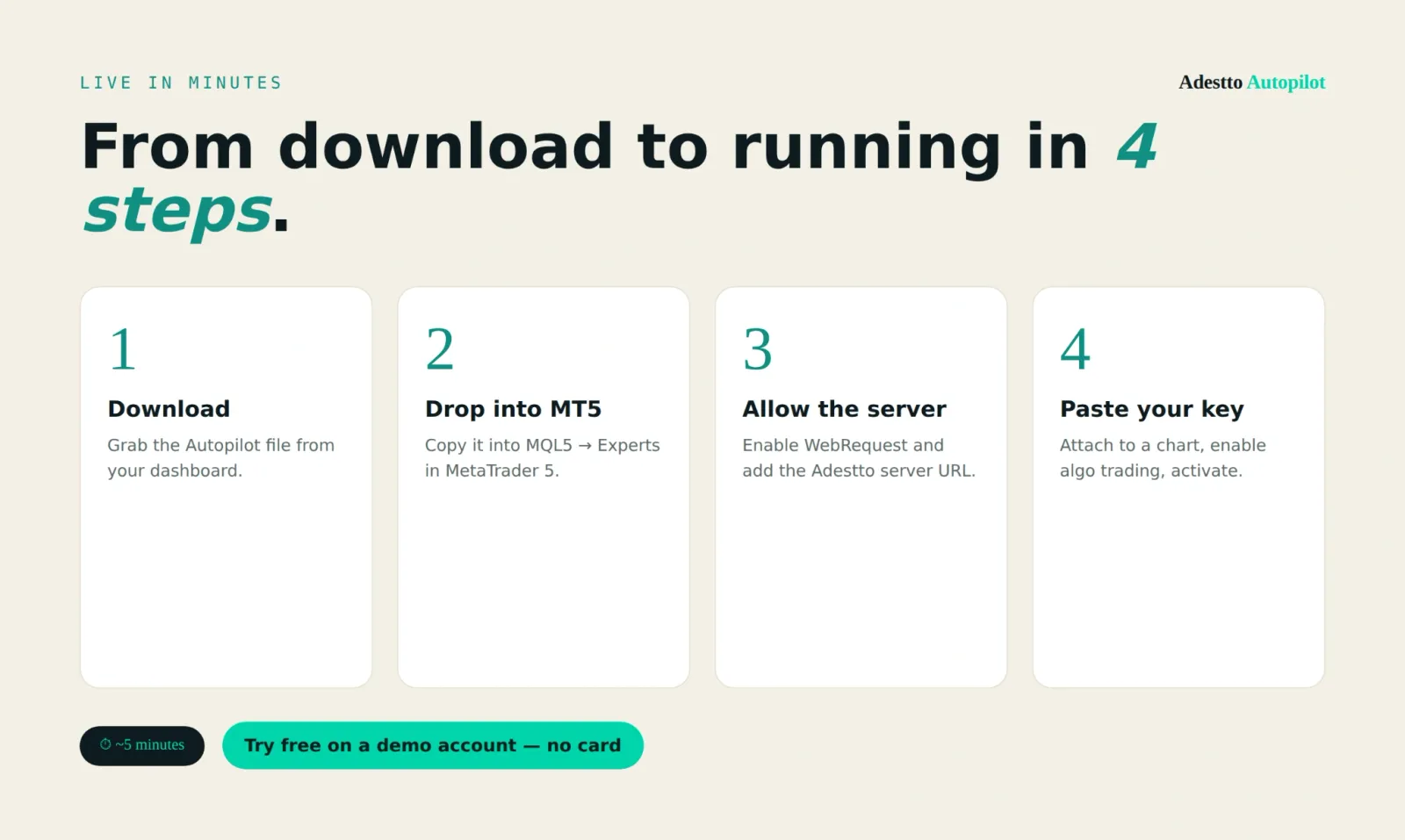 Adestto Autopilot preview 5