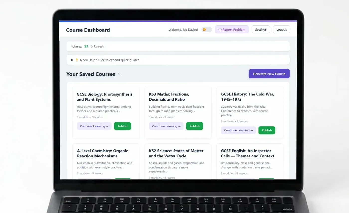 AI Course Builder & LMS for Schools & Teams | Discourse AI preview 5