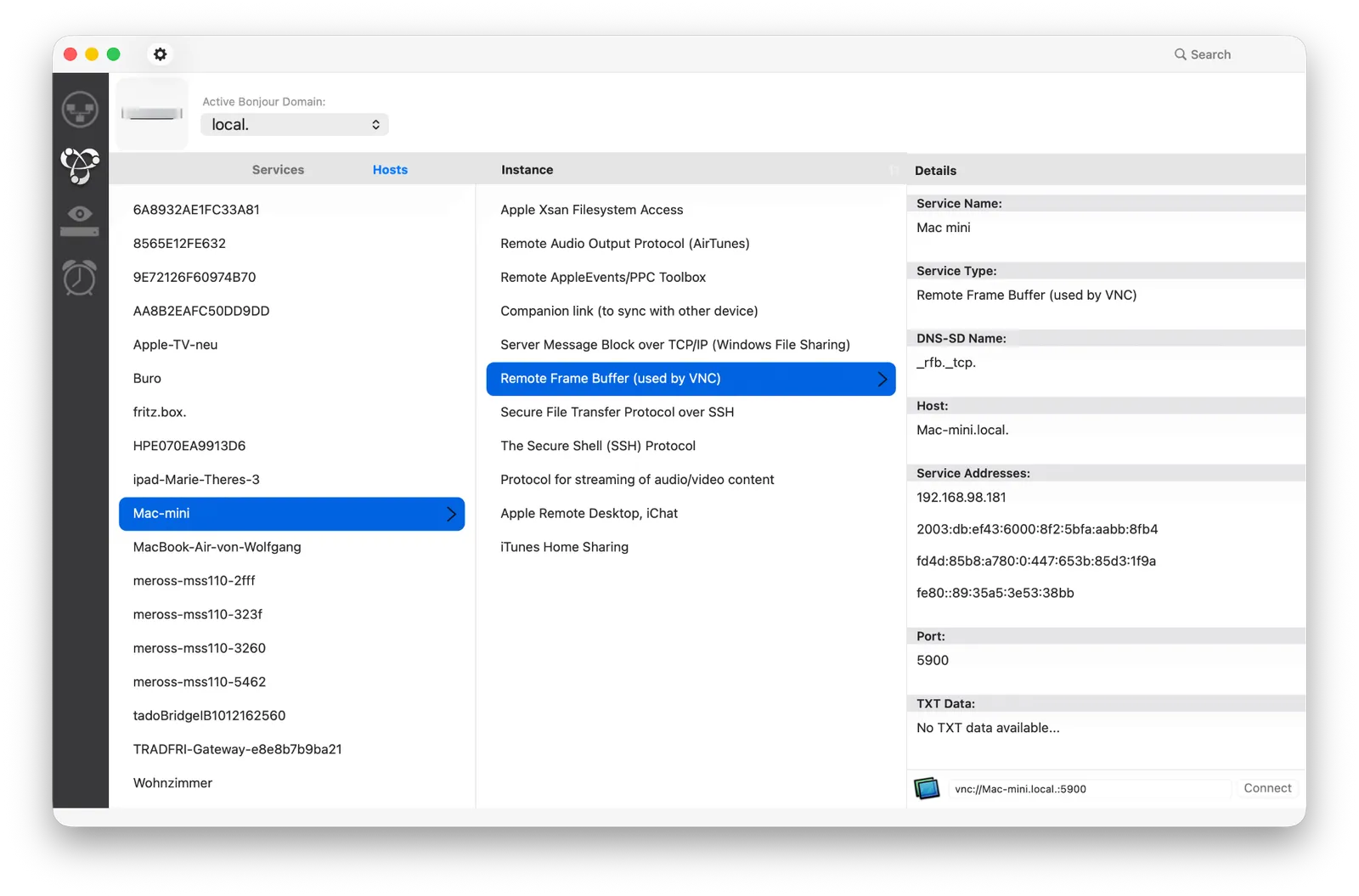 iNet - Network Scanner preview 2