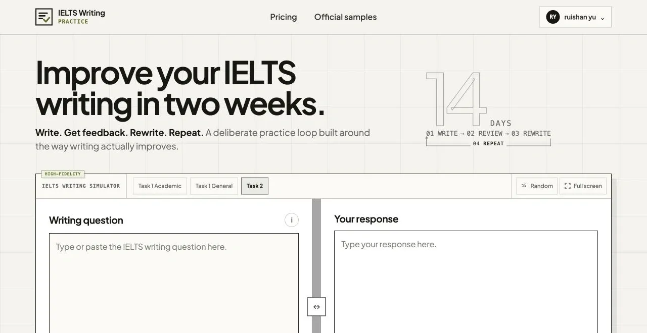 IELTS Writing Practice preview 1