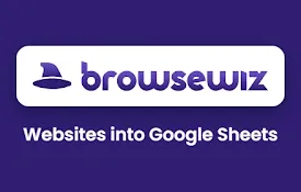 BrowseWiz: turn any website into a Google Sheet preview 2