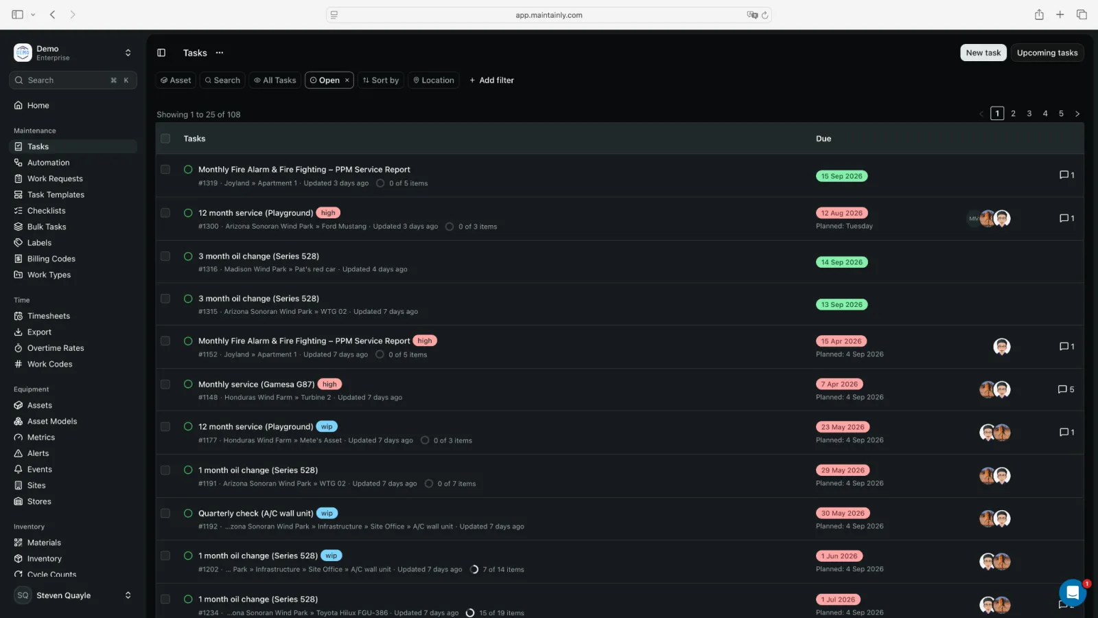 Maintainly preview 2